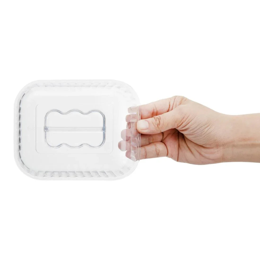 HY808 Olympia Kristallon Raised Lid for Small Salad Crock
