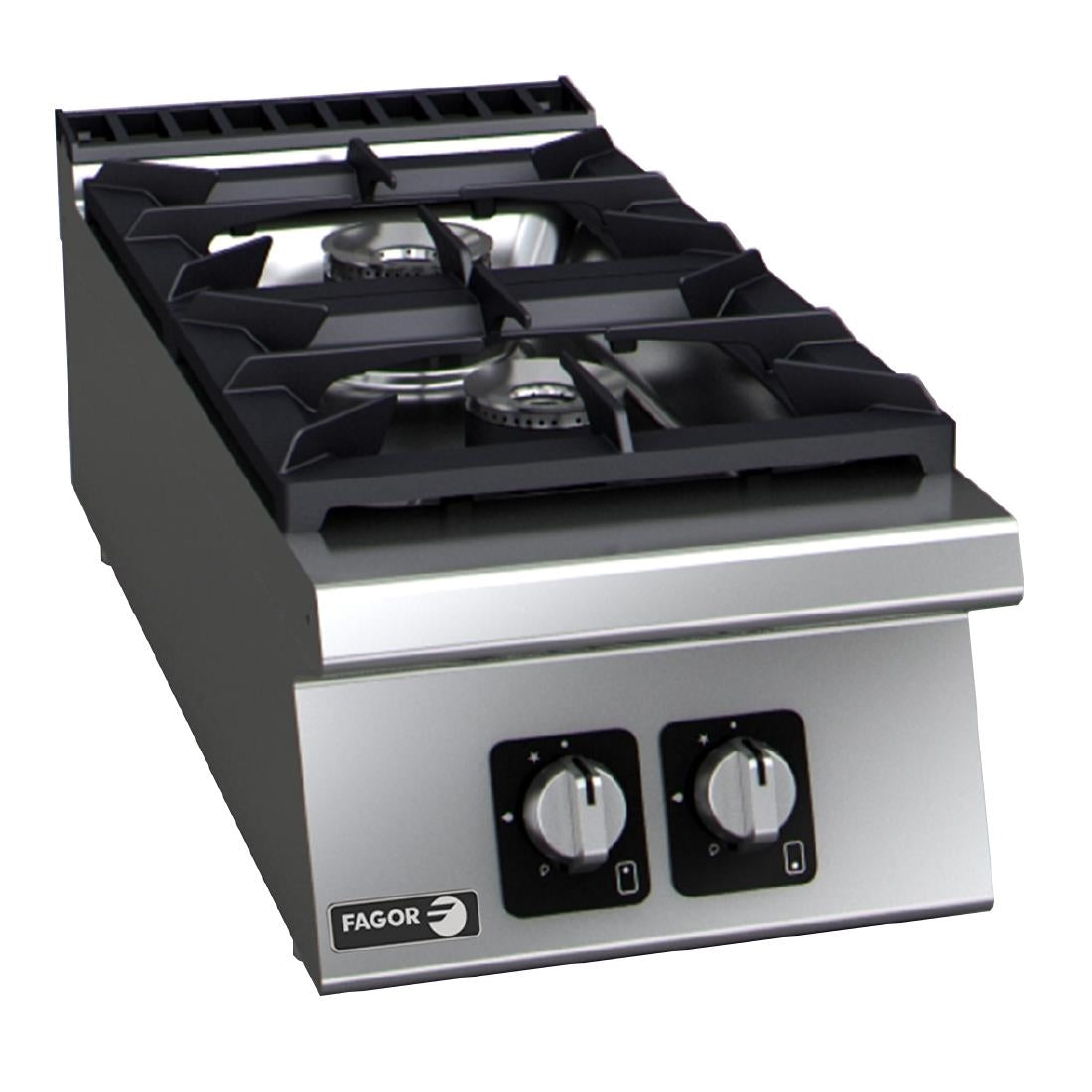 Fagor 900 Series 2 Burner Countertop Gas Hob 13.25kW