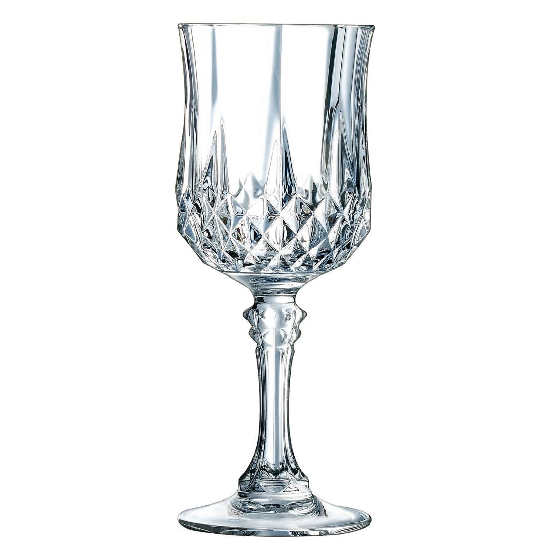 HY885 Cristal D'Arques Longchamp Wine Glasses 170ml (Pack of 8)