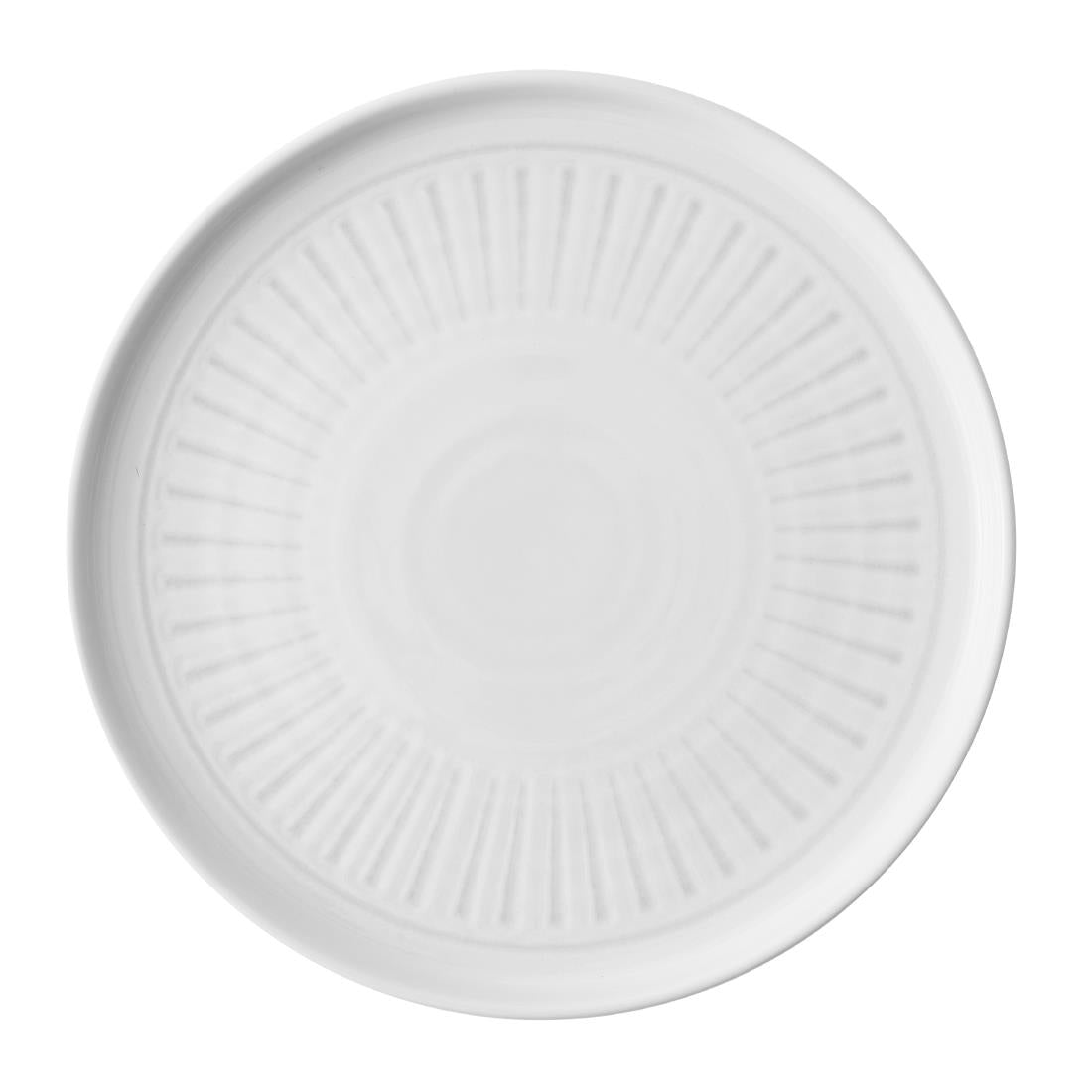 HY907 Churchill Era Grey Walled Plates 260mm (Pack of 6)