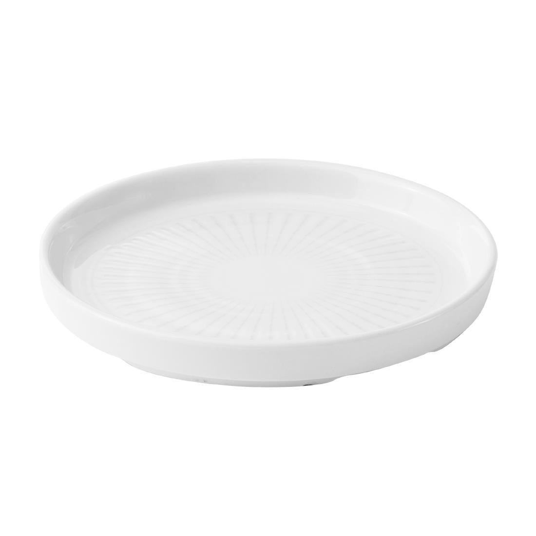 HY909 Churchill Era Grey Walled Plates 160mm (Pack of 6)