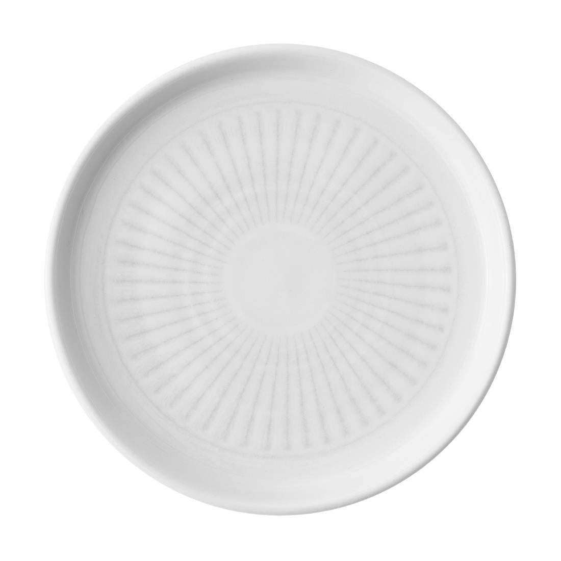 HY909 Churchill Era Grey Walled Plates 160mm (Pack of 6)
