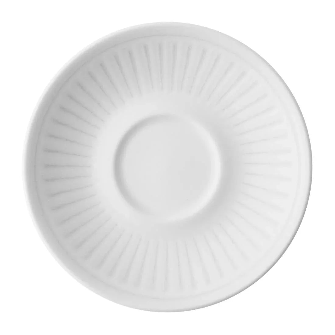 HY915 Churchill Era Grey Cappuccino Saucers 160mm (Pack of 12)