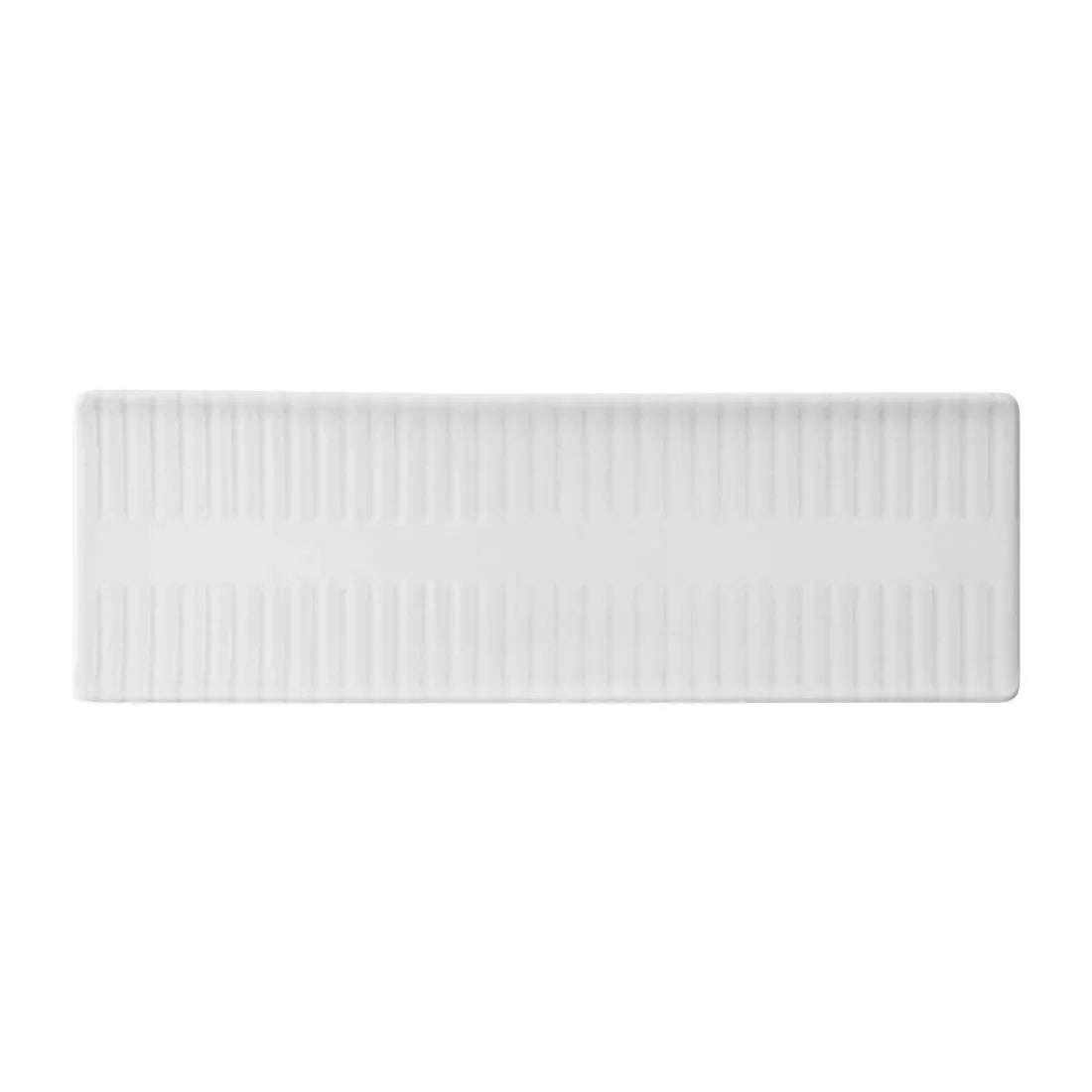 HY917 Churchill Era Grey Oblong Plates 330x110mm (Pack of 6)