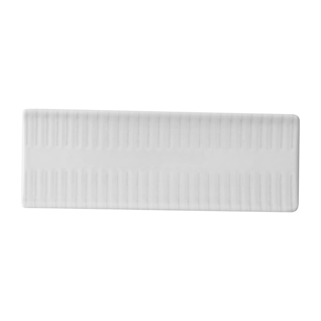 HY919 Churchill Era Grey Oblong Plates 250x90mm (Pack of 6)