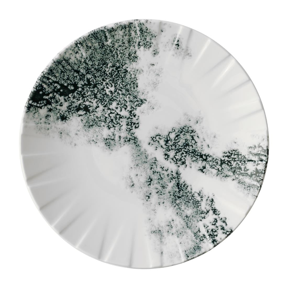 HY926 Churchill Smoke Black Coupe Plates 237mm (Pack of 6)