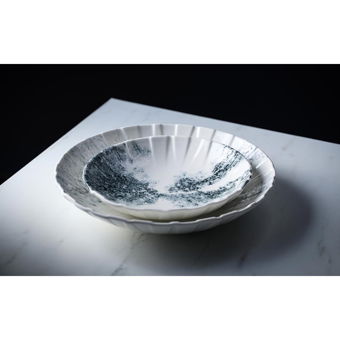 HY928 Churchill Smoke Black Coupe Bowls 210mm (Pack of 6)