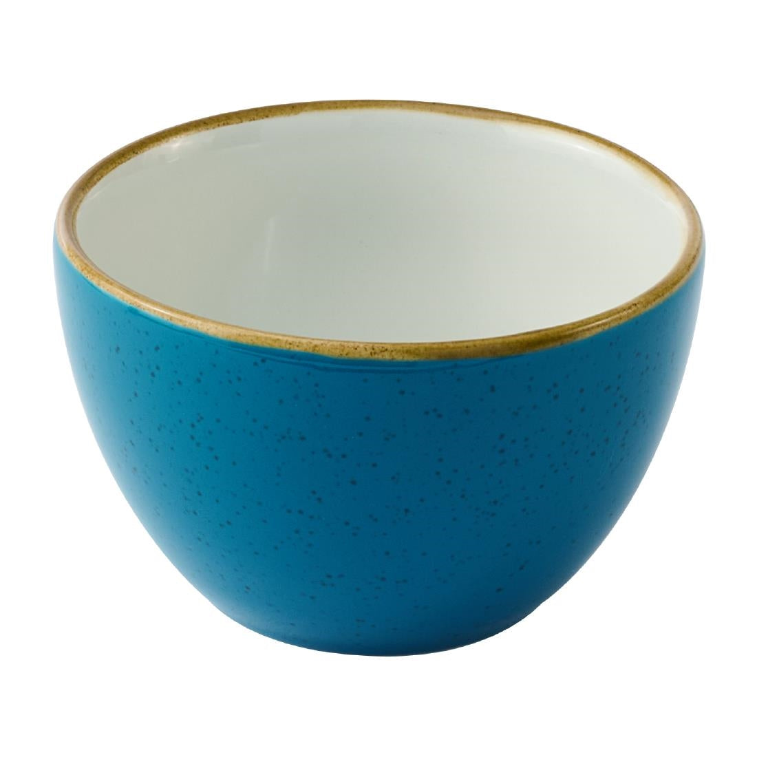 HY942 Churchill Stonecast Java Blue Profile Sugar Bowls 236ml (Pack of 12)