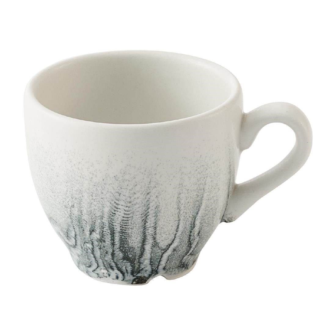 HY965 Churchill China Tide Black Cafe Espresso Cups 103ml (Pack of 12)