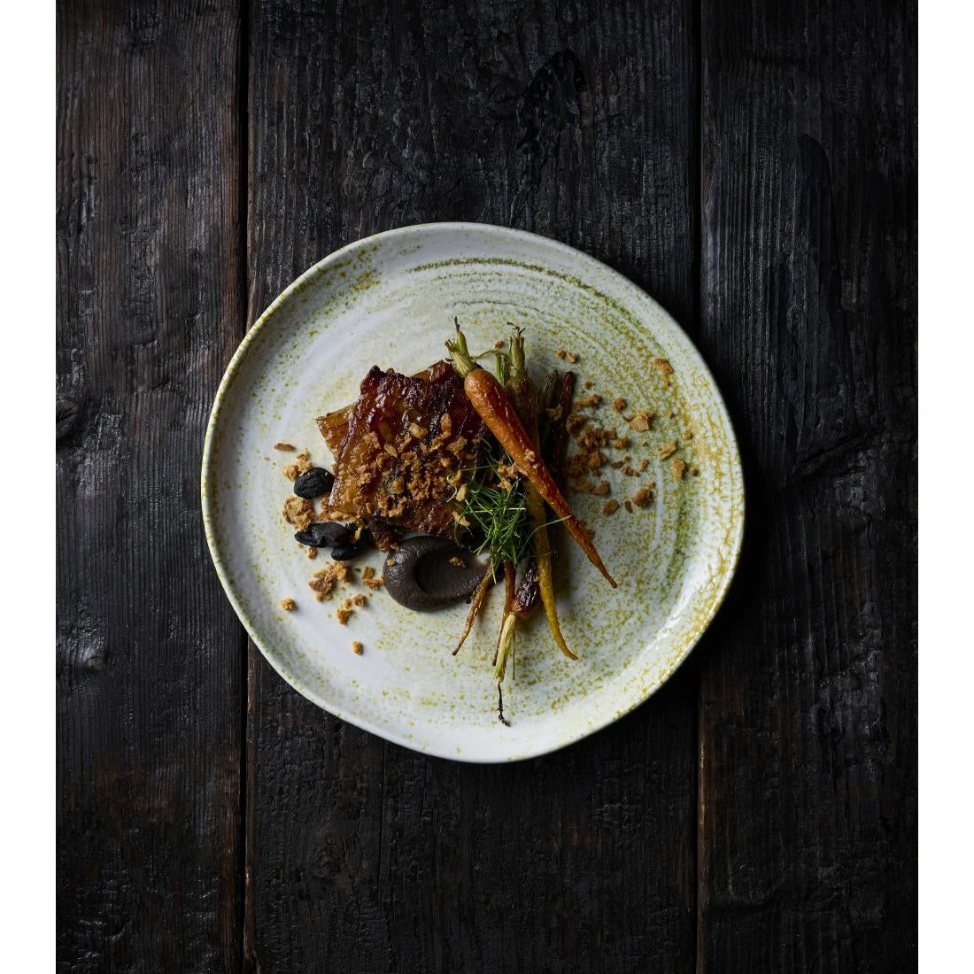 HY978 Churchill Envisage Erosion Sand Natural Plates 260mm (Pack of 6)