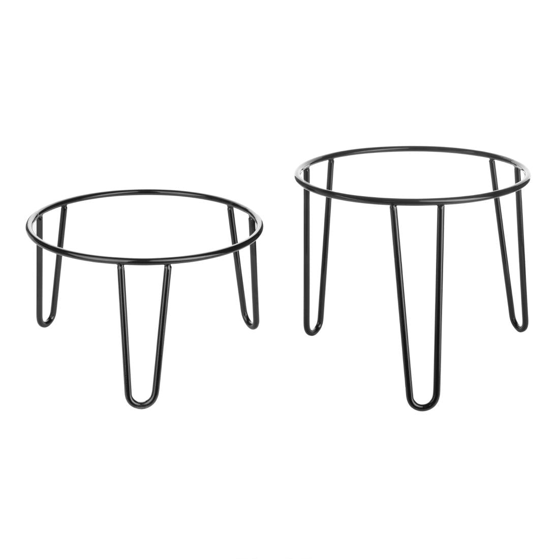 HY983 Olympia Non-Slip Riser Round Black Wire 210x120mm