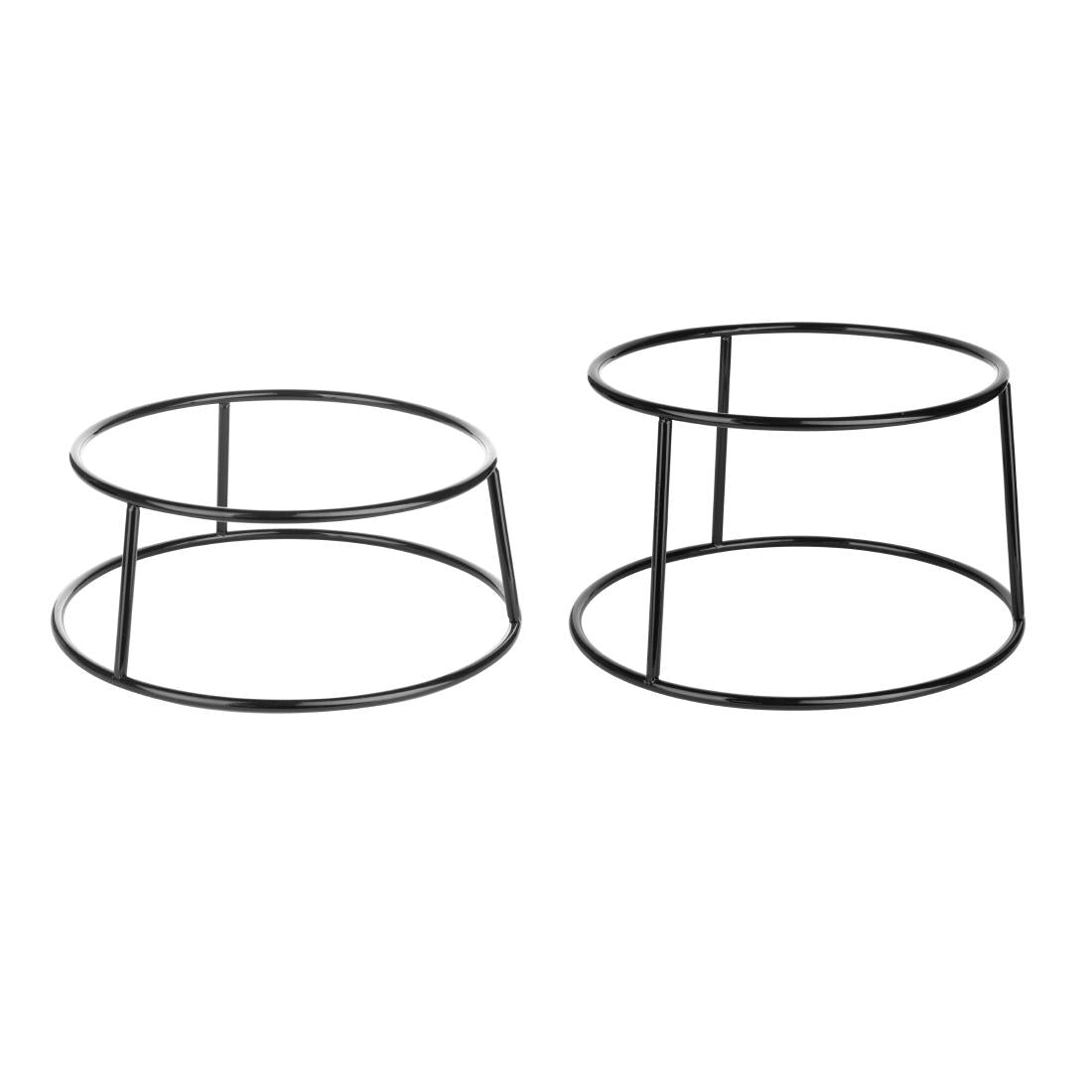 HY985 Olympia Non-Slip Multi-Round Riser Black Wire 230x260x100mm