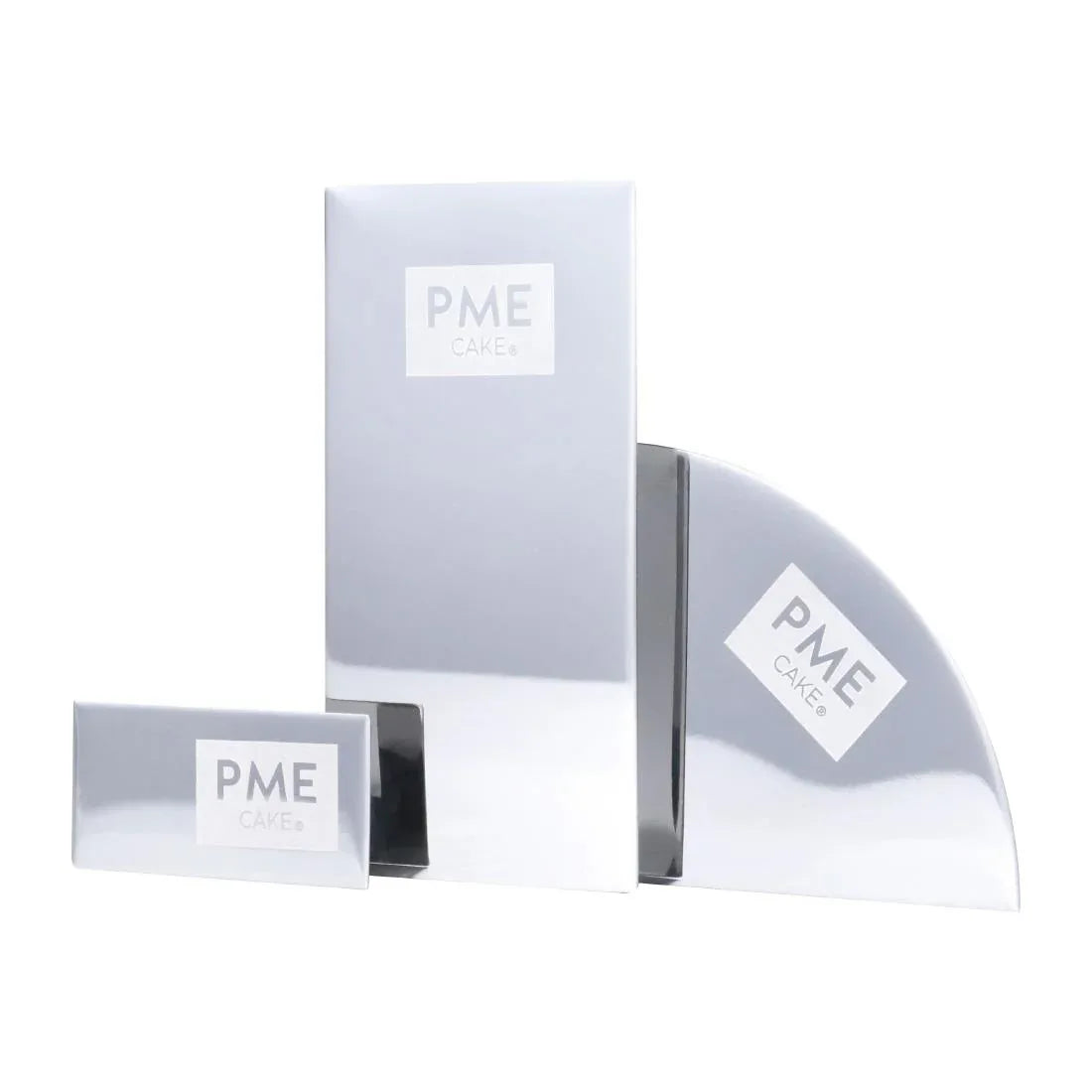 HZ038 - PME Mini Flexible Icing Side Scrapers (Pack 3)