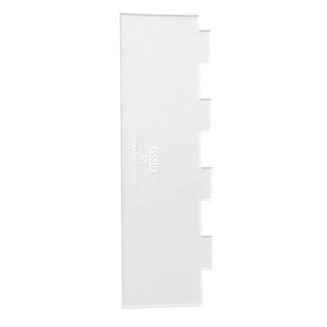 HZ051 - PME Side Scrapers Patterned Acrylic Extra Wide Stripes 255mm