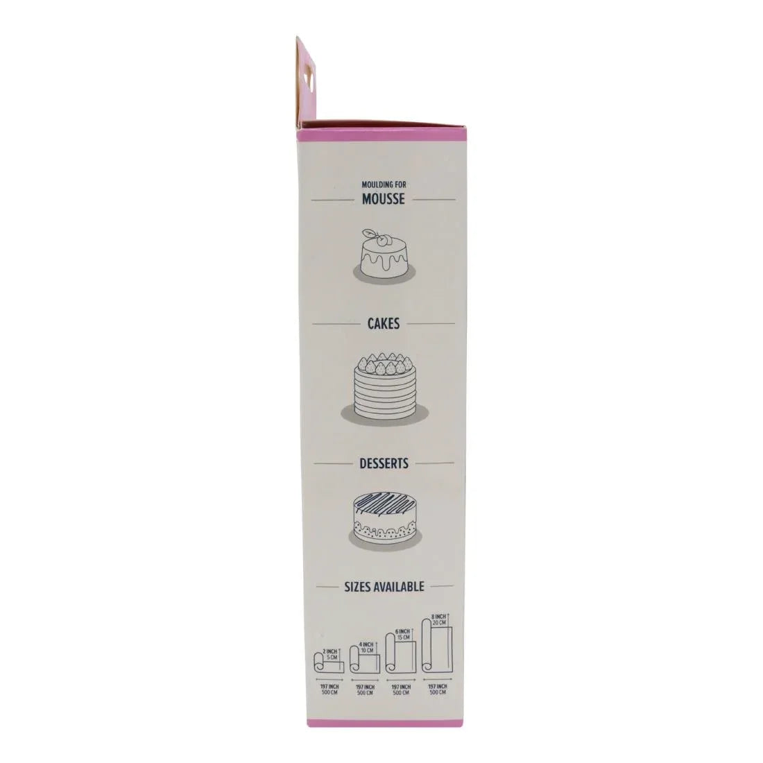 HZ059 - PME Food Safe Acetate 5 Meter Roll 200mm