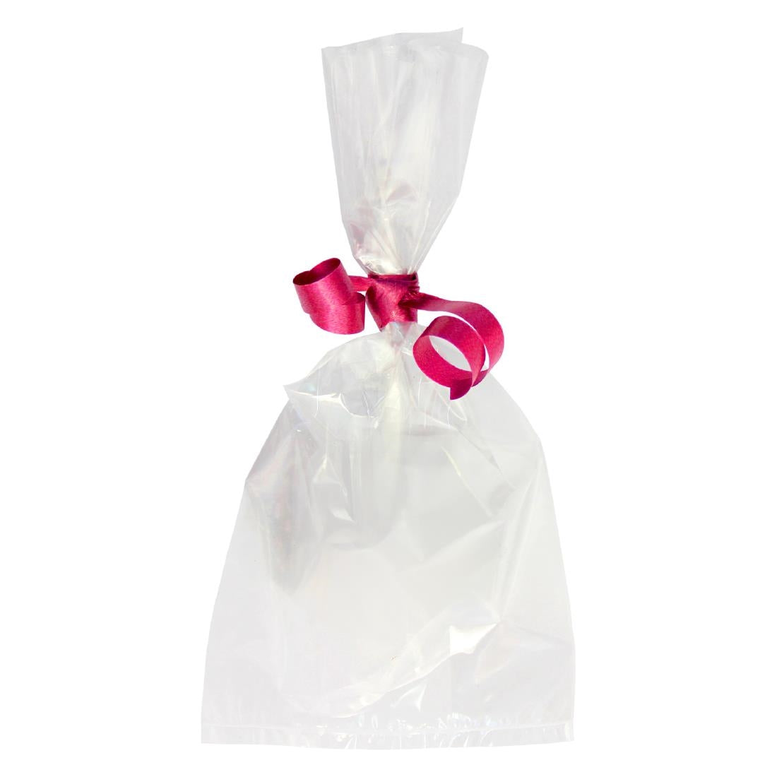 HZ061 - PME Cake Pop Bags with Silver Ties 254x76mm (Pack 25)