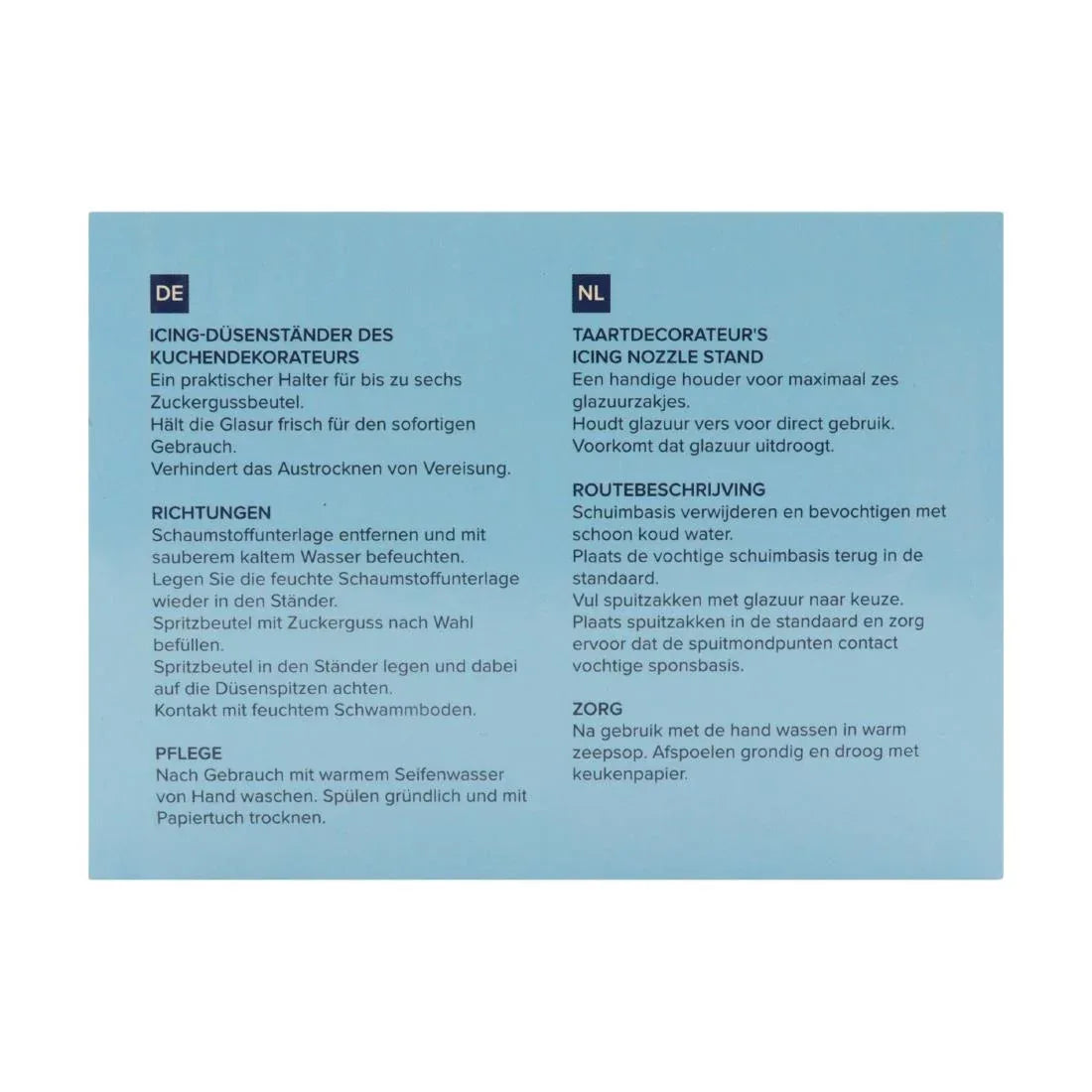 HZ071 - PME Icing Bag Stand