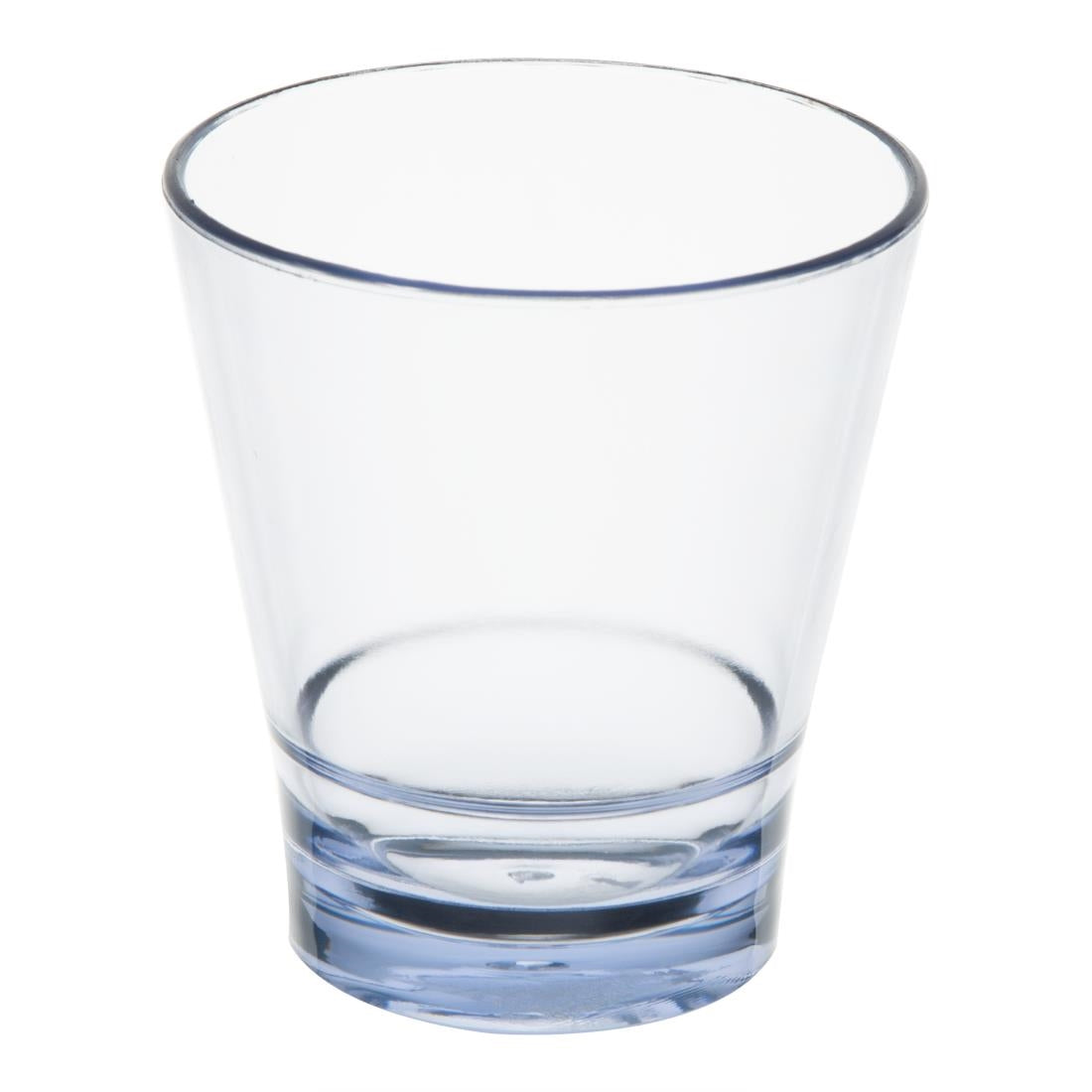 HZ081 Olympia Kristallon Polycarbonate Stacking Tumblers - Blue 250ml (6 Pack)