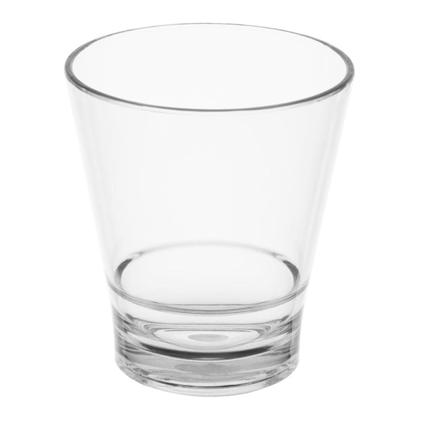 HZ082 Olympia Kristallon Polycarbonate Stacking Tumblers - Clear 350ml (6 Pack)