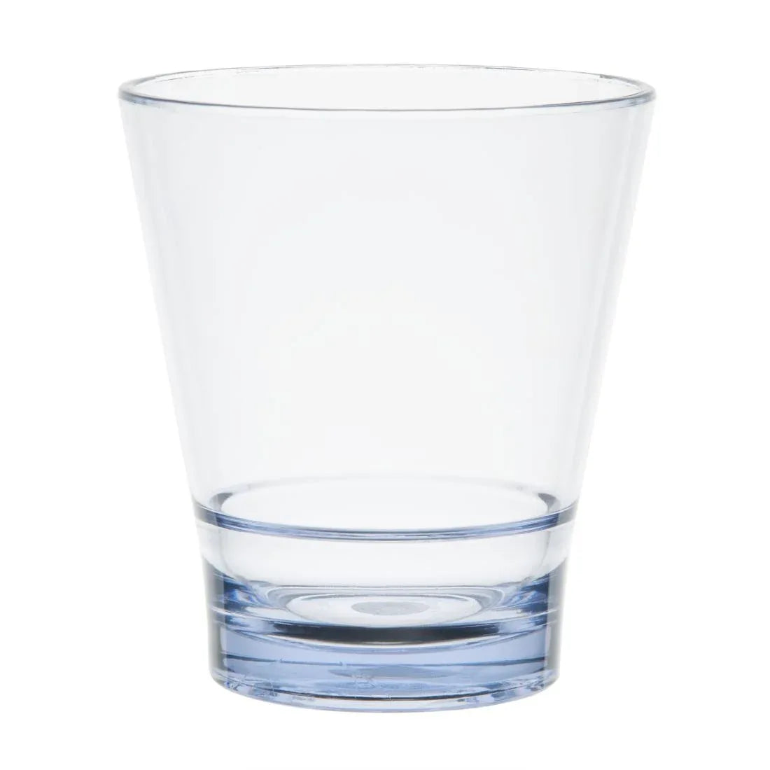 HZ083 Olympia Kristallon Polycarbonate Stacking Tumblers - Blue 350ml (6 Pack)