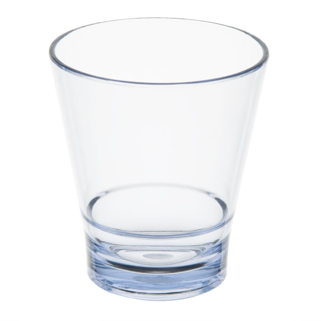 HZ083 Olympia Kristallon Polycarbonate Stacking Tumblers - Blue 350ml (6 Pack)