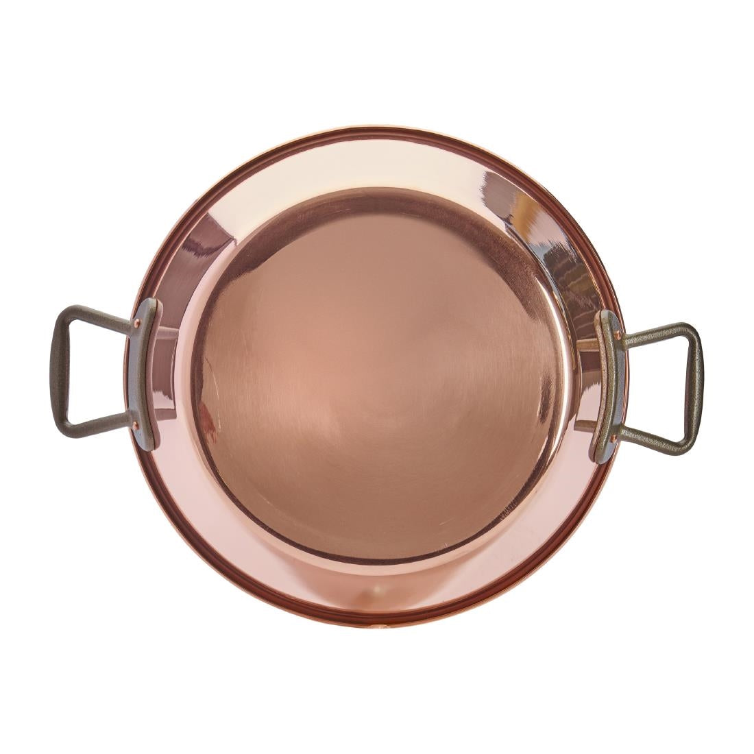 HZ138 De Buyer Copper Conical Jam Pan 380mm
