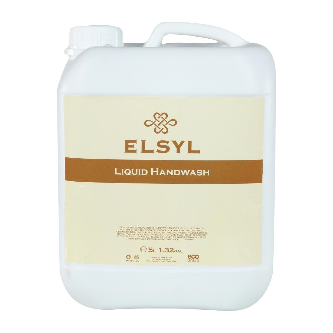 HZ187 Hotel Complimentary Elsyl Liquid Hand Wash 5Ltr Refill