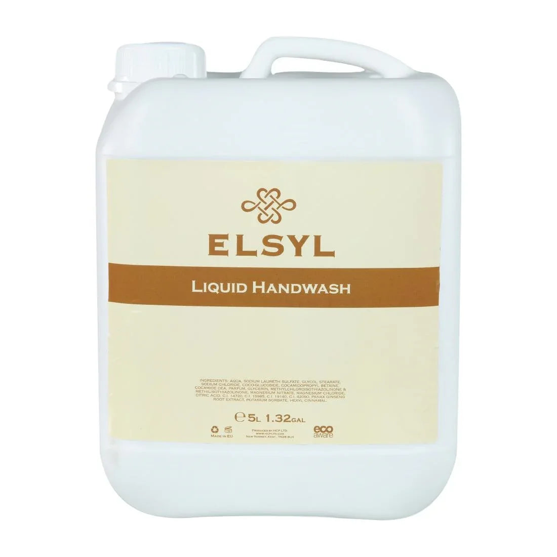 HZ187 Hotel Complimentary Elsyl Liquid Hand Wash 5Ltr Refill