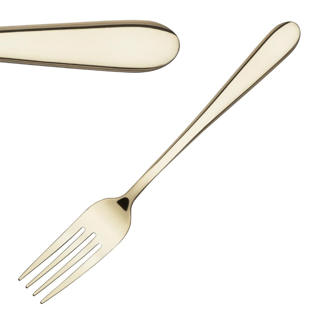 HZ232 Olympia Buckingham Champagne Gold Table Fork (Box 12)