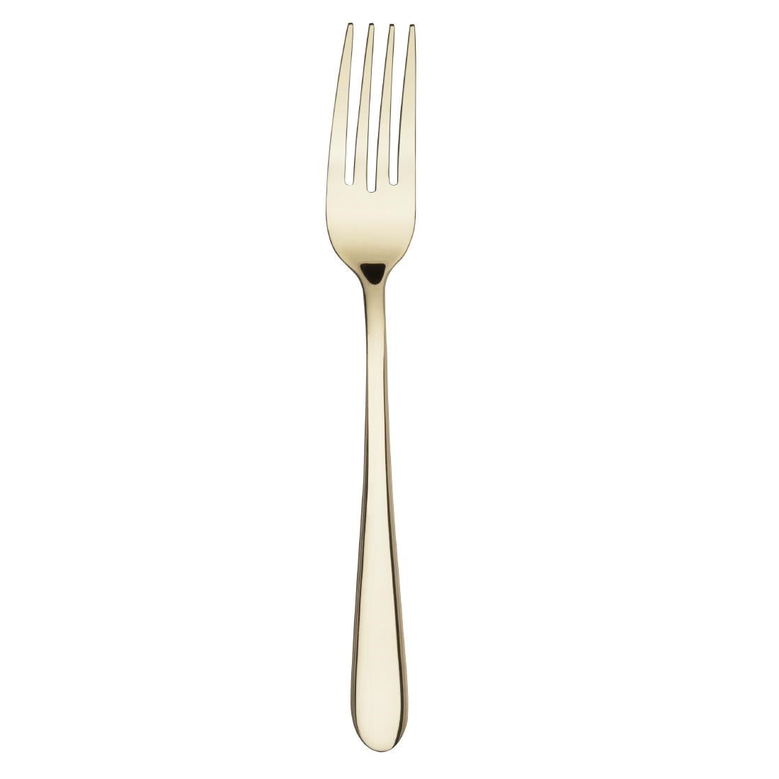 HZ232 Olympia Buckingham Champagne Gold Table Fork (Box 12)