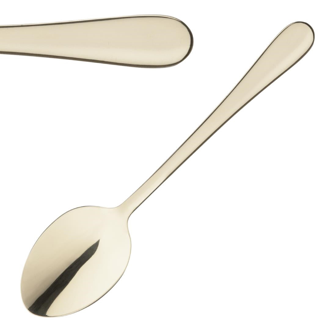 HZ233 Olympia Buckingham Champagne Gold Dessert Spoon (Box 12)