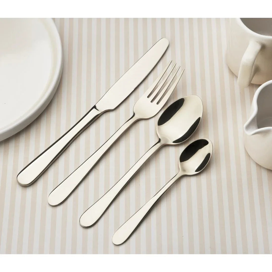 HZ233 Olympia Buckingham Champagne Gold Dessert Spoon (Box 12)