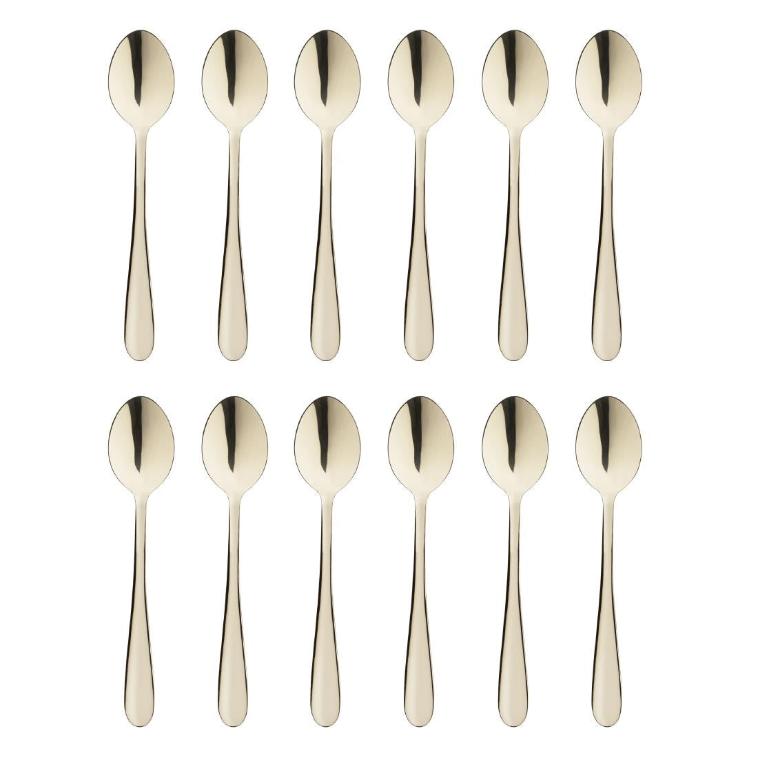 HZ234 Olympia Buckingham Champagne Gold Teaspoon (Box 12)