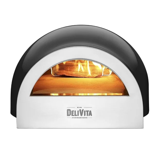 HZ240 Delivita Pizza Oven Very Black