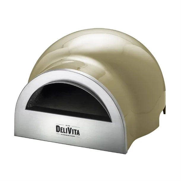 HZ244 Delivita Pizza Oven Olive Green