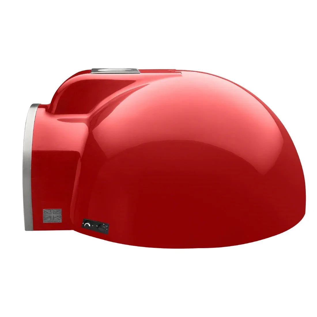 HZ250 DeliVita Pro Dual Fuel Pizza Oven Chilli Red + Chimney