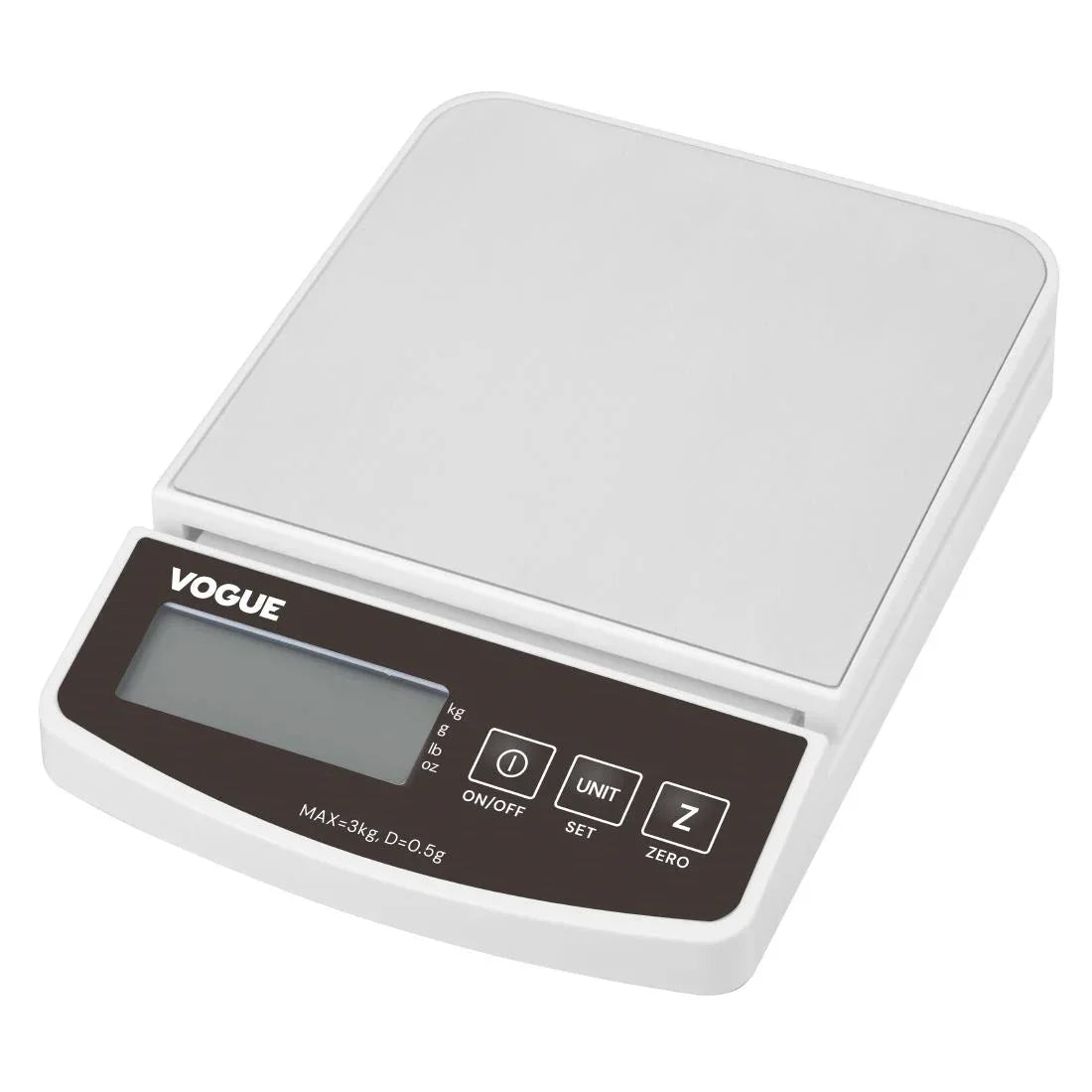 HZ320 Vogue Electronic Scale - 3kg Grad 0.5g, kg/lb