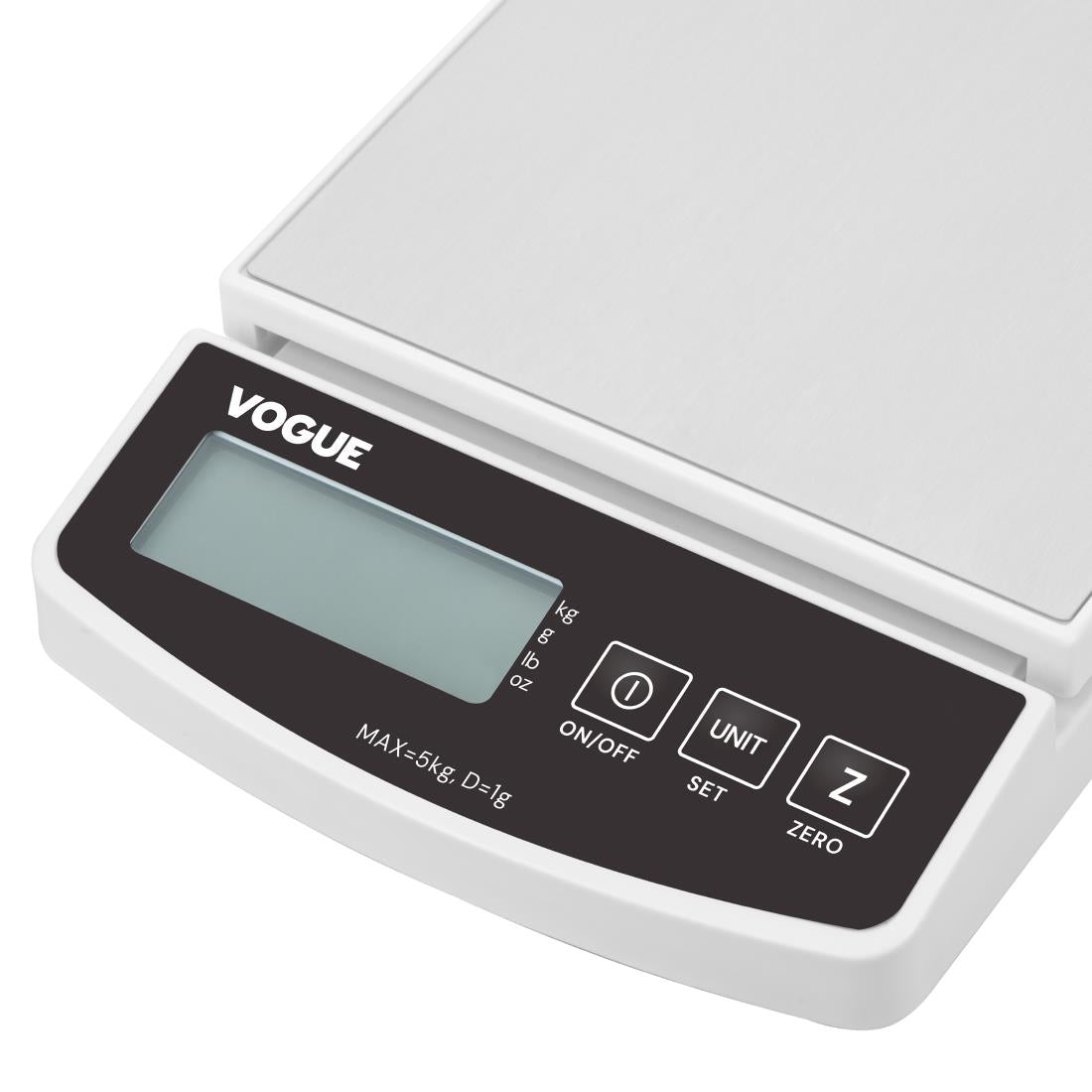 HZ321 Vogue Electronic Scale - 5kg Grad 1g kg/lb