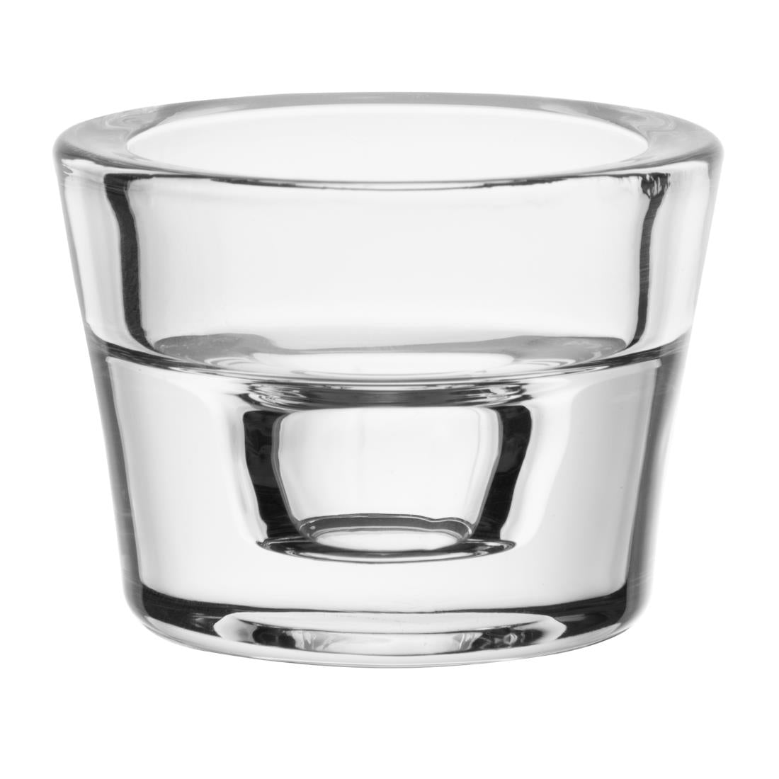 HZ333 Olympia Tealight Holder Glass Classic - 60x45mm (Box 6)