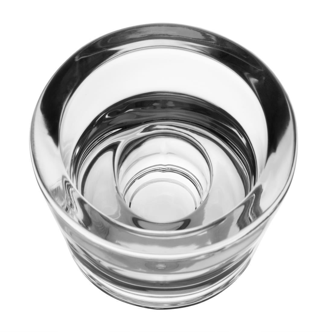 HZ333 Olympia Tealight Holder Glass Classic - 60x45mm (Box 6)