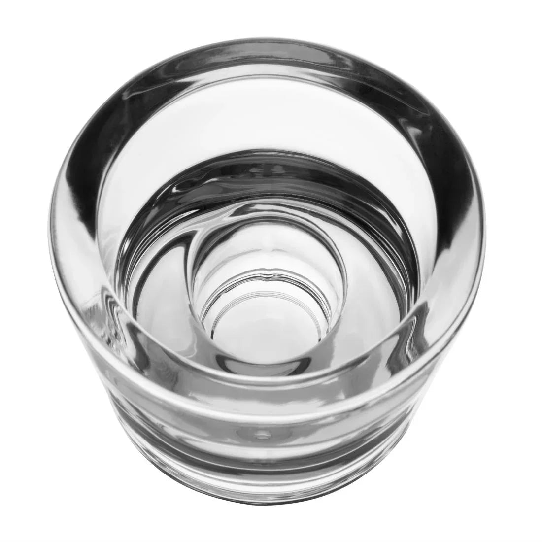 HZ333 Olympia Tealight Holder Glass Classic - 60x45mm (Box 6)