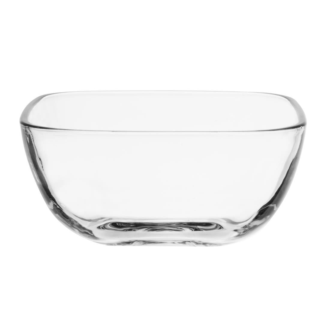 HZ335 Olympia Square Glass Snack Bowl Low - 109x50mm (Box 6)