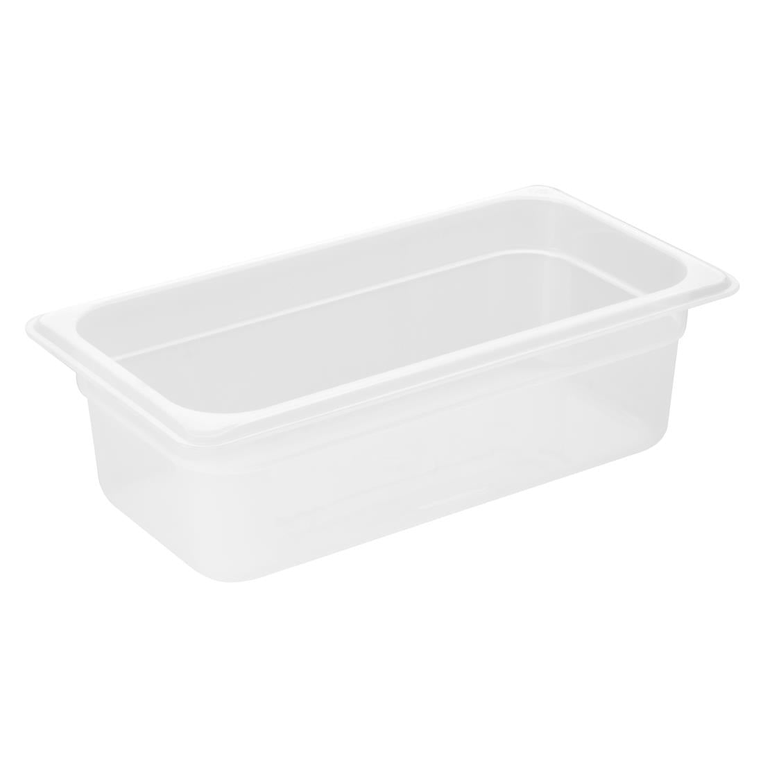 HZ340 Nisbets Essentials Polypropylene GN Container 1/3 100mm (H) 3.6Ltr