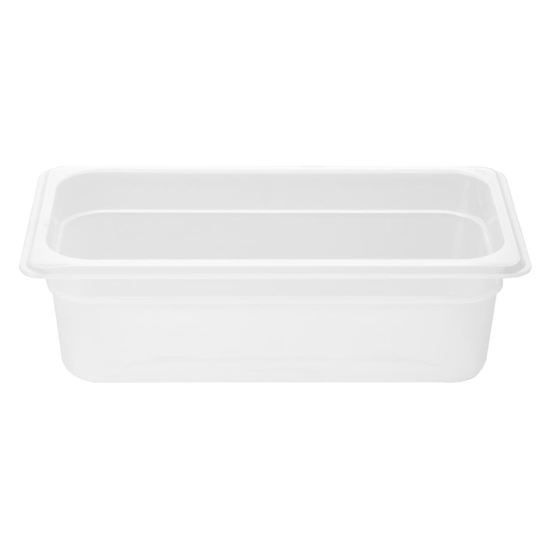 HZ340 Nisbets Essentials Polypropylene GN Container 1/3 100mm (H) 3.6Ltr