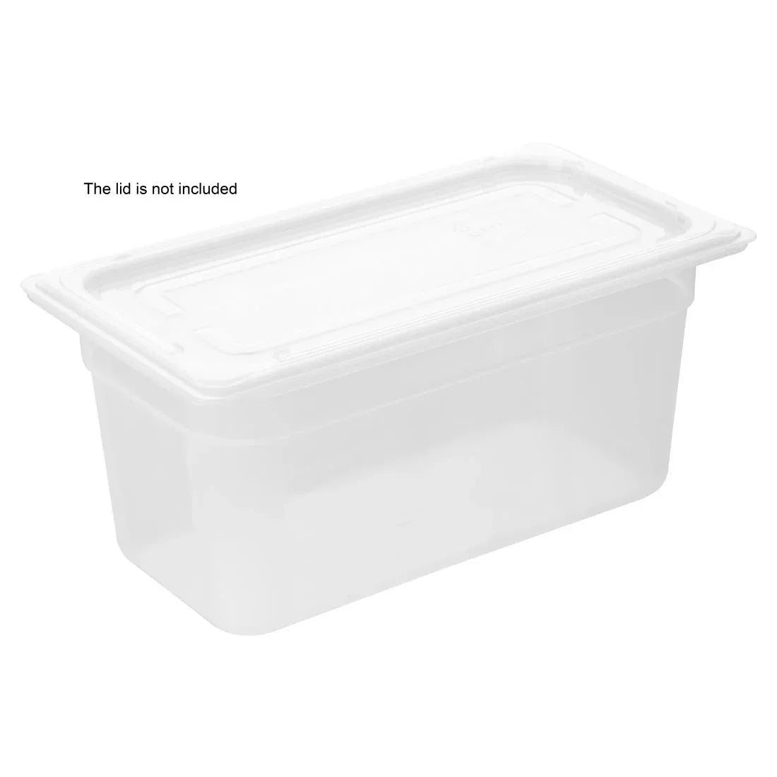 HZ341 Nisbets Essentials Polypropylene GN Container 1/3 150mm (H) 5.3Ltr