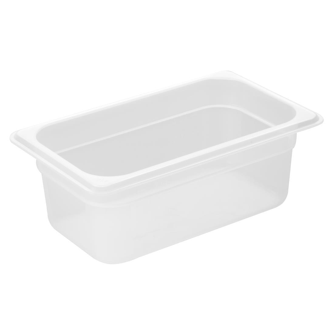 HZ342 Nisbets Essentials Polypropylene GN Container 1/4 100mm (H) 2.5Ltr