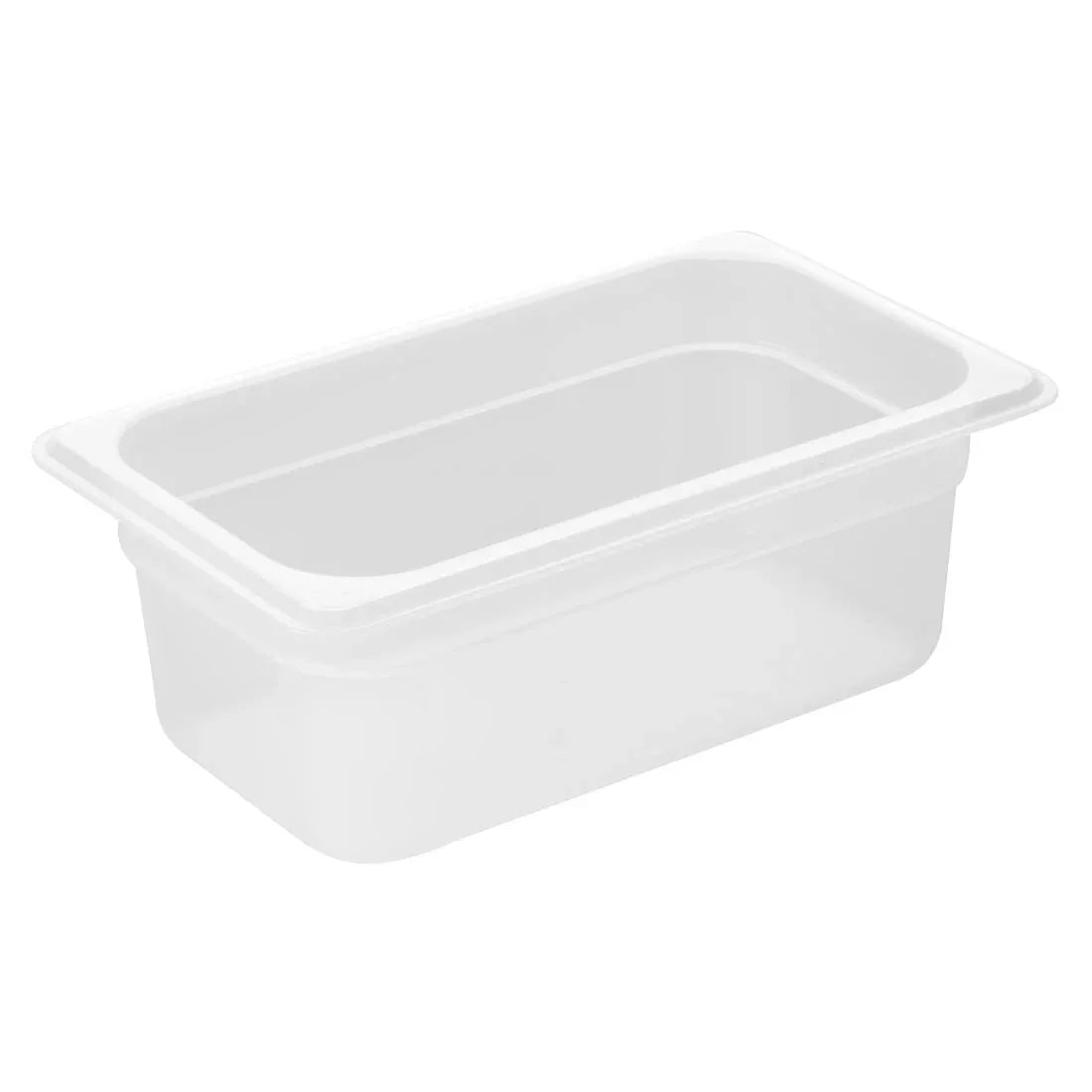 HZ342 Nisbets Essentials Polypropylene GN Container 1/4 100mm (H) 2.5Ltr