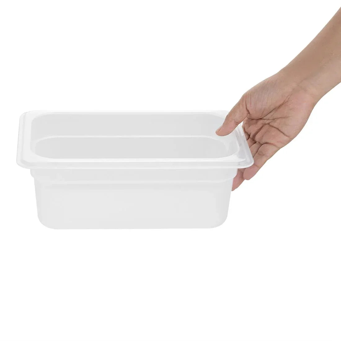 HZ342 Nisbets Essentials Polypropylene GN Container 1/4 100mm (H) 2.5Ltr