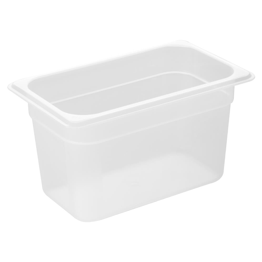 HZ343 Nisbets Essentials Polypropylene GN Container 1/4 150mm (H) 3.7Ltr
