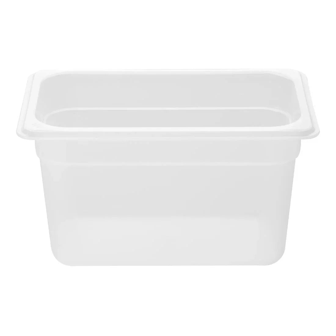 HZ343 Nisbets Essentials Polypropylene GN Container 1/4 150mm (H) 3.7Ltr
